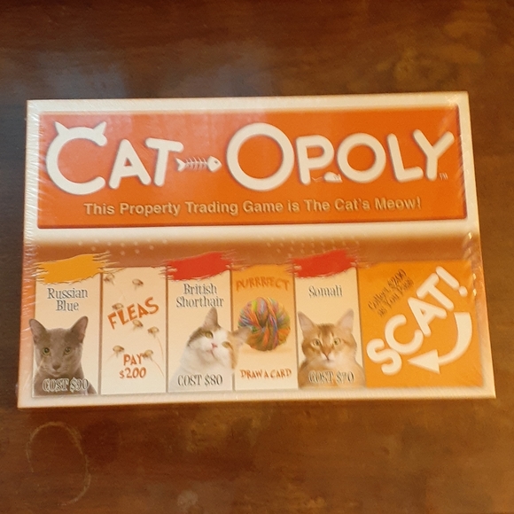 Other - NEW Cat-opoly Board Game